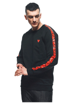 Bluza Dainese Stripes czarno-czerwona