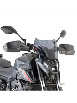 Szyba motocyklowa Kappa przyciemniana Honda CB 650 R (24-) [mocowanie w zestawie]