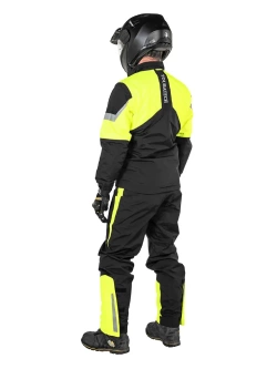 Spodnie przeciwdeszczowe Touratech Storm czarno-żółte