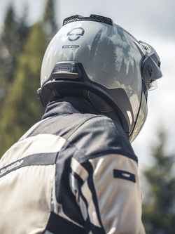 Kask szczękowy Schuberth E2 szary