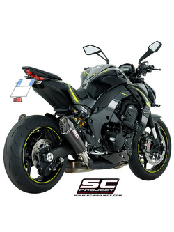 Tłumiki Stożkowe Carbon Slip-on SC-Project do Kawasaki Z1000 [17]
