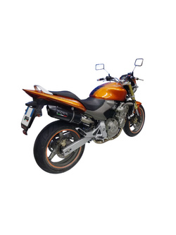 Tłumik G.P.R Furore Nero [Slip-On, Black Aluminium] - Honda CB 600 F Hornet [03-06]