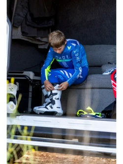 Spodnie cross dziecięce Thor Sportmode Synth niebieskie