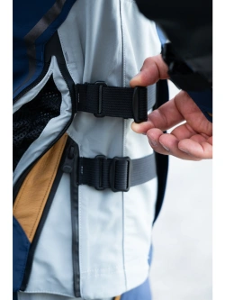 Kurtka motocyklowa tekstylna Klim Latitude niebieska