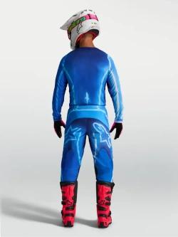 Spodnie cross Alpinestars MX Fluid Kepler niebieskie