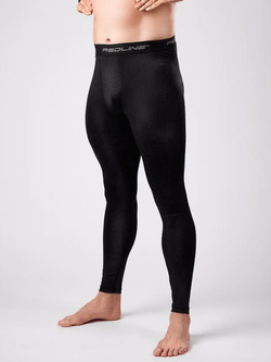 Legginsy termoaktywne Redline Saxon 2.0 Merino czarne