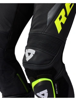 Kombinezon motocyklowy jednoczęściowy REV’IT! Argon 3 czarno-fluo żółty