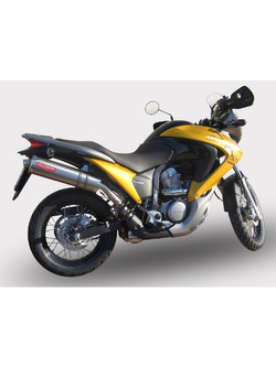 Tłumik G.P.R Trioval [Slip-On, Stainless Steel] - Honda Transalp XL 700 V [07-14]