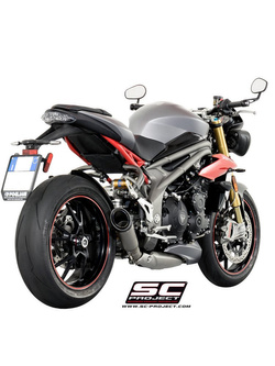 Tłumik S1 Slip-on SC-Project do Triumph SPEED TRIPLE 1050 S / R [16-17]