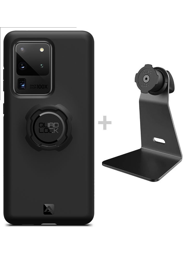 Zestaw na biurko: etui na telefon Samsung Galaxy S20 Ultra + uchwyt Quad Lock