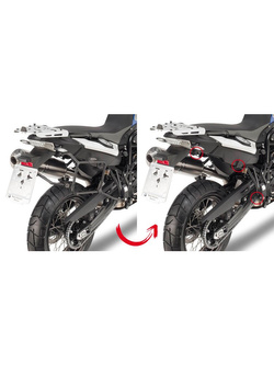 Stelaż kufrów bocznych Monokey, Retro Fit GIVI BMW F 650 GS/ F 800 GS (08-17)/ F 700 GS (13-17)
