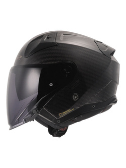 Kask otwarty LS2 OF603 Infinity II Carbon czarny matowy