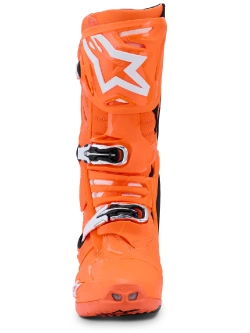 Buty enduro Alpinestars MX Tech 10 Supervented pomarańczowo-białe