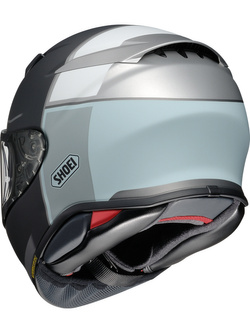 Kask integralny Shoei NXR2 Yonder TC-2 czarno-niebieski mat