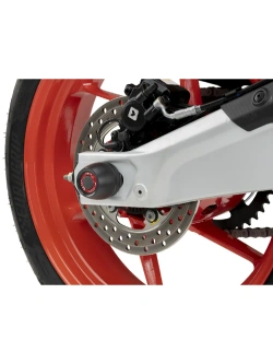 Protektory osi koła tylnego PUIG Aprilia RS457/ Tuono 457 (24-) czarne