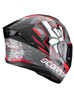Kask integralny Scorpion EXO-530 AIR Rok szaro-czarno-czerwony
