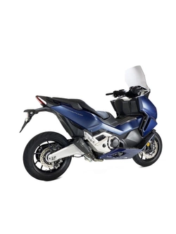 Tłumik motocyklowy IXRACE MK2 Honda Forza/ X-ADV 750 (25) czarny [z homologacją]