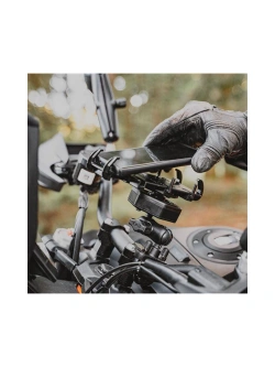 Uchwyt na telefon RAM Quick-Grip XL z adapterem tłumiącym wibracje i podstawą w kształcie litery U - krótki