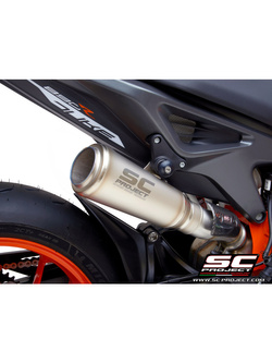 Tłumik SC-Project S1-GP Titanium (Slip on) - KTM 890 Duke [20]