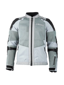 Kurtka motocyklowa tekstylna Klim Baja szaro-czarna