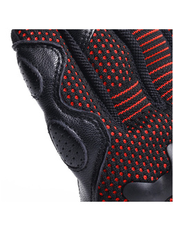 Rękawice motocyklowe Dainese Unruly Ergo-Tek czarno-czerwone