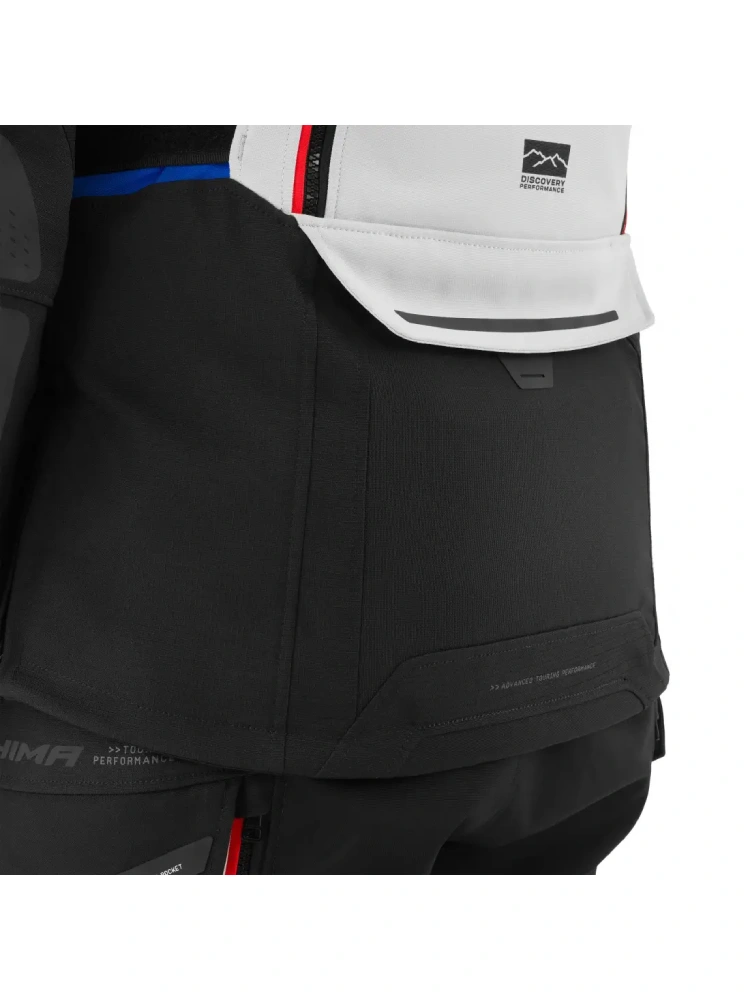 Kurtka motocyklowa tekstylna Shima Dune 2.0 G2 czarno-biało-niebieska