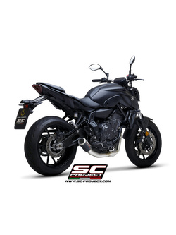 Pełny układ wydechowy 2-1, SC-Project CR-T Carbon + Titanium - Yamaha MT-07 [21]