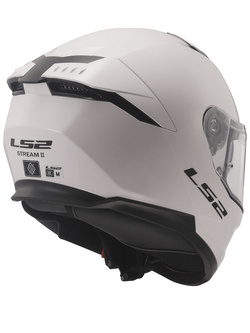 Kask integralny LS2 FF808 Stream II Solid biały