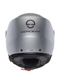 Kask szczękowy Schuberth Concept srebrny połysk