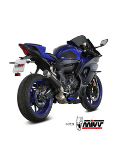 Pełny układ wydechowy (GP Pro) MIVV do Yamaha YZF-R7 (22-) carbon