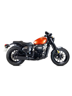Tłumik motocyklowy IXRACE Custom Hyosung Bobber 125 (18-24) czarny, bez homologacji