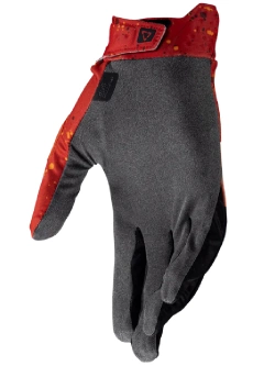 Rękawice cross Leatt Moto 2.5 WindBack czerwono-pomarańczowo-szare