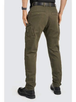 Jeansy motocyklowe Pando Moto Mark AAA zielone