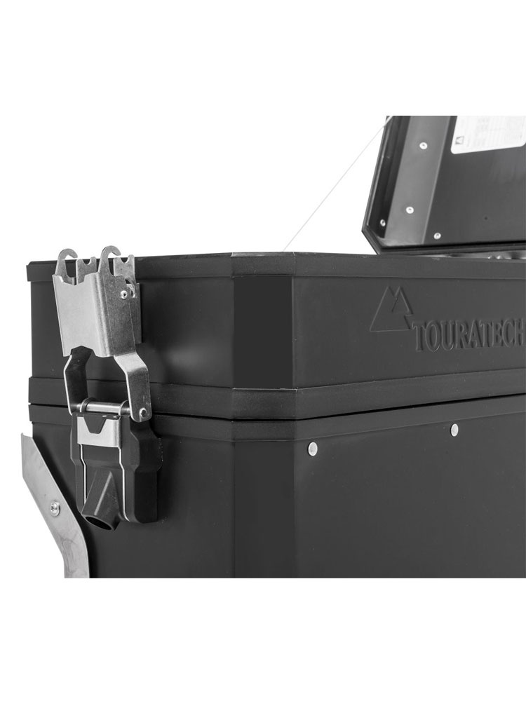 Podwyższenie kufrów Touratech Volume Booster do oryginalnych aluminiowych kufrów BMW czarne