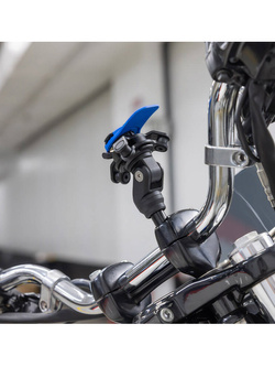 Zestaw na motocykl: etui na telefon iPhone 11 + wodoodporny pokrowiec + mocowanie Quad Lock 