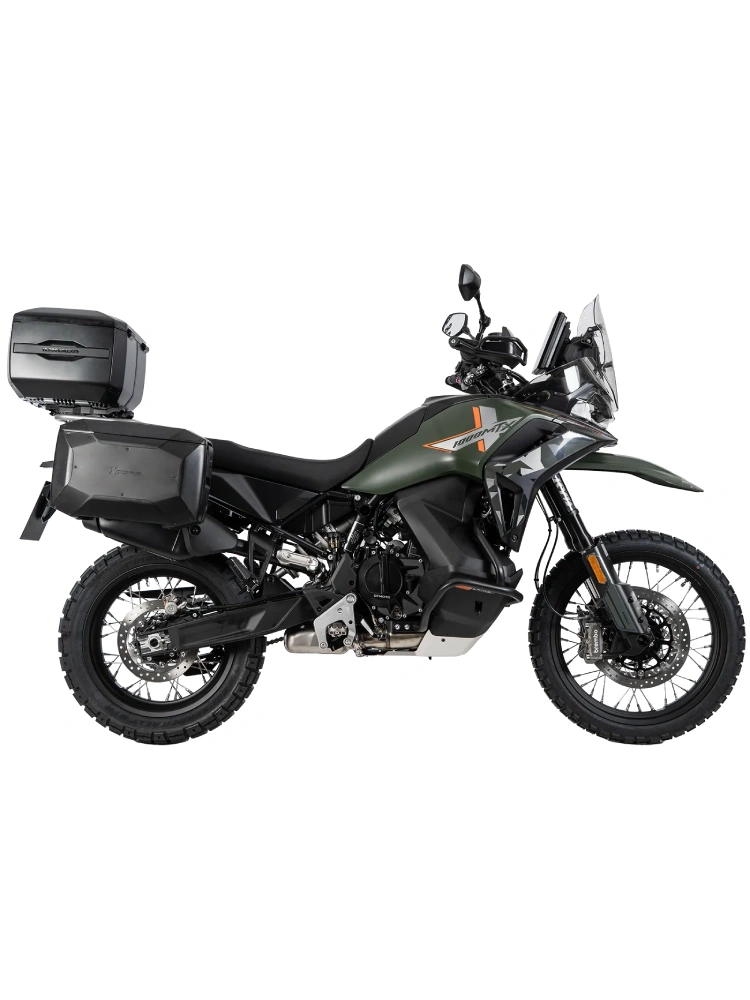 Stelaż pod sakwy motocyklowe Hepco&Becker C-Bow CF Moto 1000 MT-X (26-) czarny