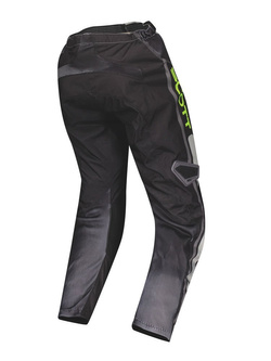 Spodnie dziecięce off-road Scott 350 Race szaro-żółte