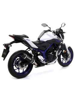 Tłumik Arrow - Yamaha MT-03 [16-19]/Yamaha YZF R3 [15-18] [Thunder, Dark Aluminium + Carbon]
