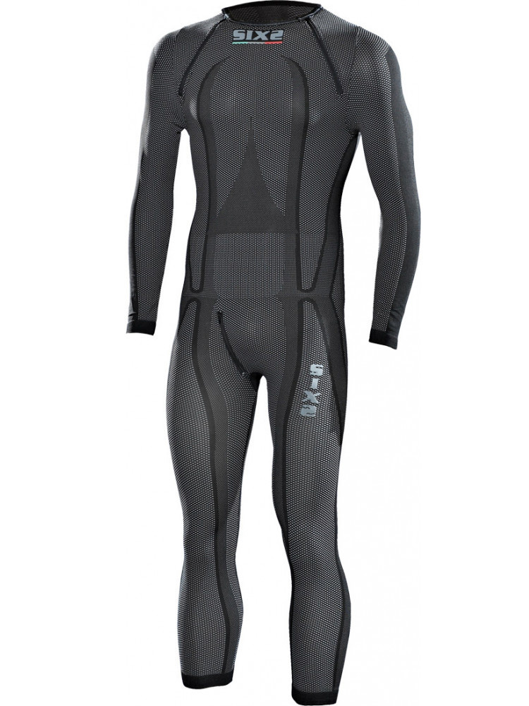 Kombinezon termoaktywny jednoczęściowy Sixs STX czarny unisex