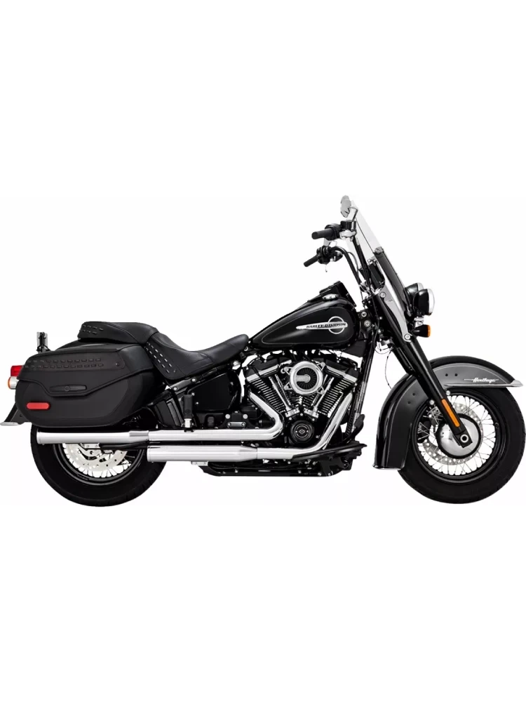 Tłumiki motocyklowe Vance & Hines Eliminator 300 Harley Davidson FLDE 1750 (18-20)/ FLHC 1750 (18-22)/ FLHCS 1750 (18-24) chromowane