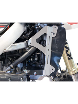 Osłony chłodnicy AXP Racing Yamaha (wybrane modele) srebrne