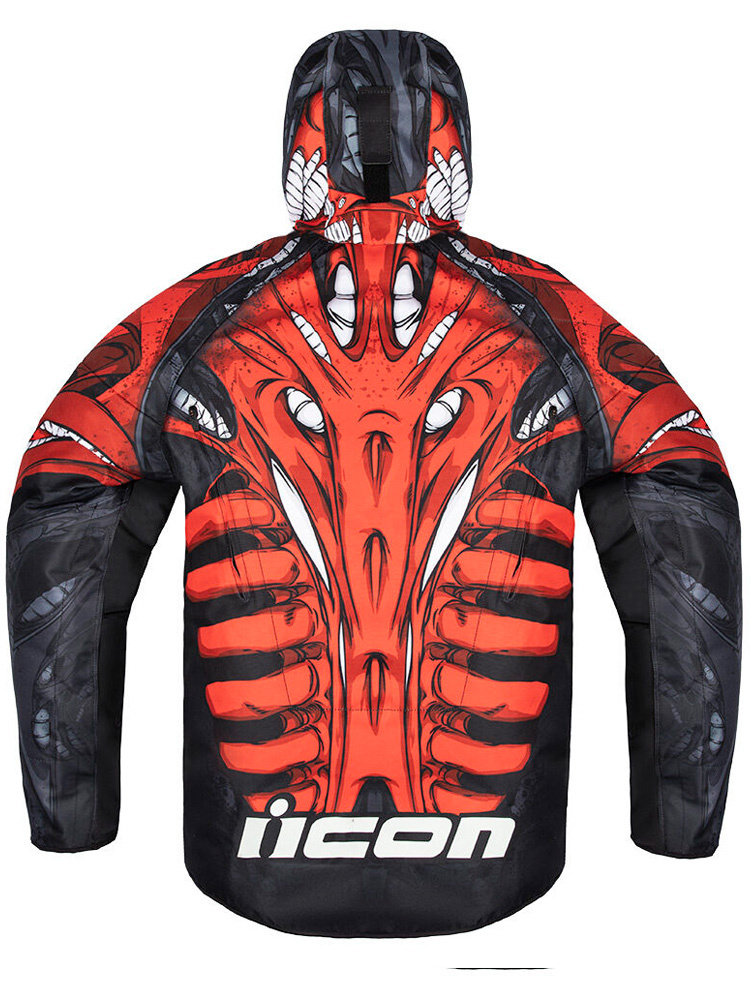 Kurtka motocyklowa tekstylna Icon Airform Manik'RR czerwona