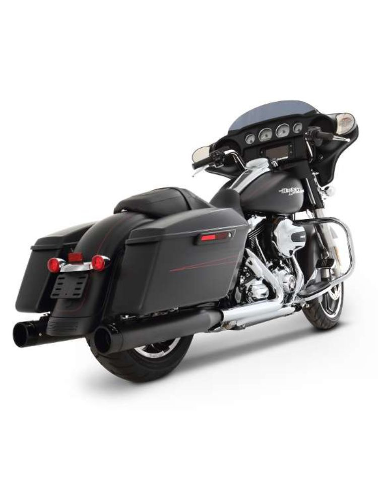 Tłumiki motocyklowe Rinehart Racing 4" do wybranych modeli Harleya Davidsona czarne
