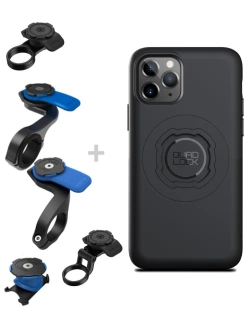 Zestaw rowerowy: etui na telefon iPhone 11 PRO + mocowanie Quad Lock