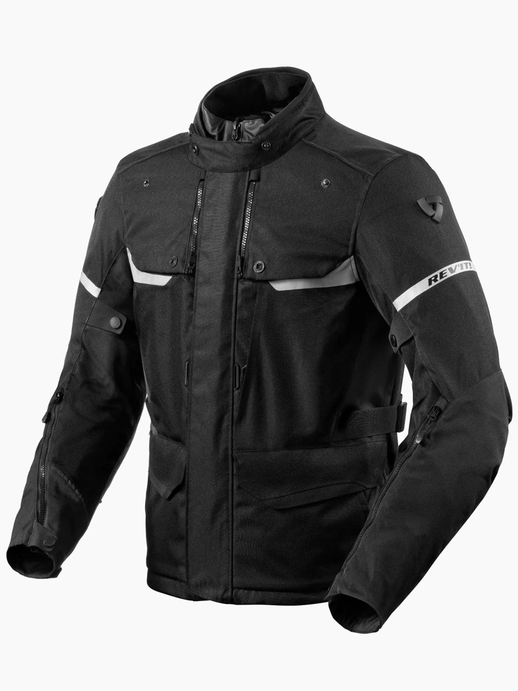 Kurtka motocyklowa tekstylna REV’IT! Outback 4 H2O czarna