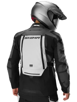 Kurtka motocyklowa tekstylna Shima Dune 2.0 G2 szara