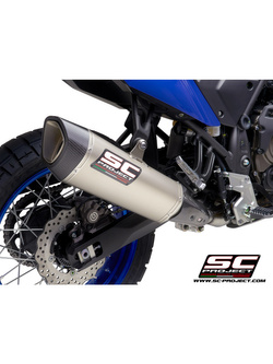 Tłumik SC-Project SC1-R, Titanium + Carbon (Slip on) - Yamaha Tenere' 700 [19-20]