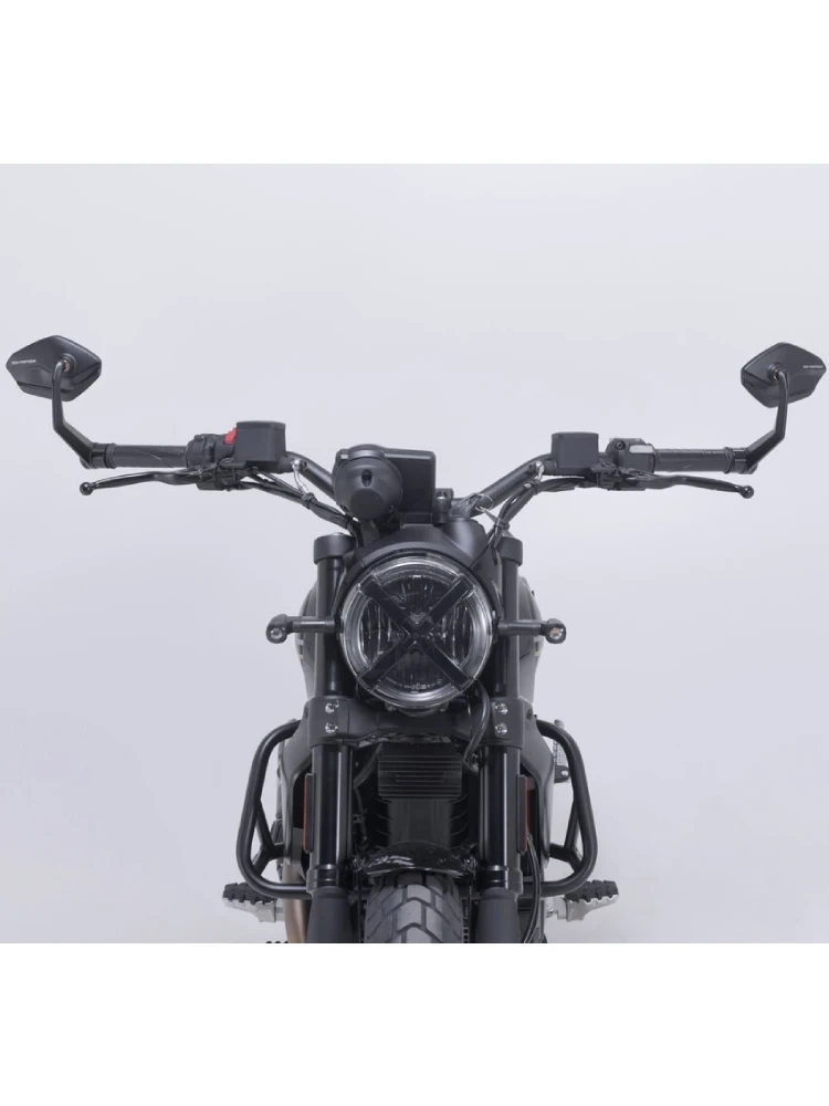 Lusterka na koniec kierownicy SW-Motech Ducati/ Suzuki (wybrane modele) czarne