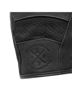 Rękawice motocyklowe damskie skórzane Broger California czarne 