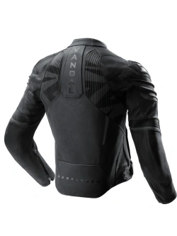 Kurtka motocyklowa skórzana Rebelhorn Vandal 2 czarna